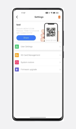 Z-IOT CAM app screenshot 3